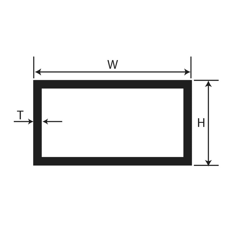 RHS RAD BOX 25.773kg 6.6m 3 6m200 50 mm